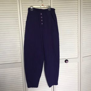 Purple Maternity Pants